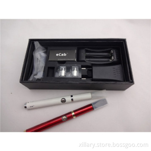 red and white color electronic cigarette ecab v2